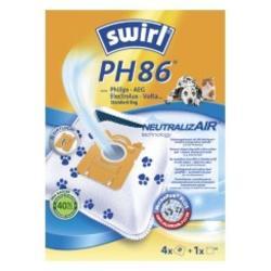 Swirl Staubsaugerbeutel 4 Stk Philips Neutralizair PH86