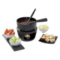 Stöckli Fonduegarnitur Choco- Cheese schwarz