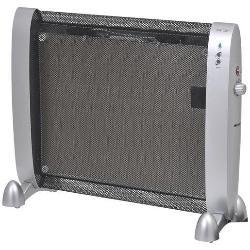 Keramikheizstrahler MAXIMO 1500, 1,5kW 230V 23…50m³ 66x55x23cm schwarz-silber