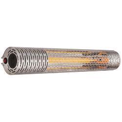 Infrarotstrahler MARS, 2kW 230V 2,5kg 65m³ 78x12,6x13,6cm silber