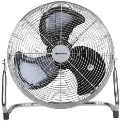 Bodenventilator Windmaschine 18', Ø52cm, 100W, 9386m³/h, chrom