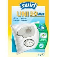 Swirl-Staubsaugerbeutel Mikro Por,Power Net,UNI 30 NET,3Stk.