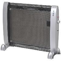 Keramikheizstrahler MAXIMO 1500, 1,5kW 230V 23…50m³ 66x55x23cm schwarz-silber