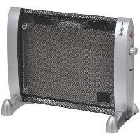 Keramikheizstrahler MAXIMO 1000, 1kW 230V 30m³ 54x44x23cm schwarz-silber