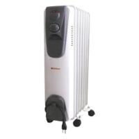 Radiator OFR 5A, 1kW 230V 4,5kg 20x65x75cm weiss-grau