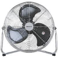 Bodenventilator Windmaschine 14', Ø40cm, 70W, 4355m³/h, chrom